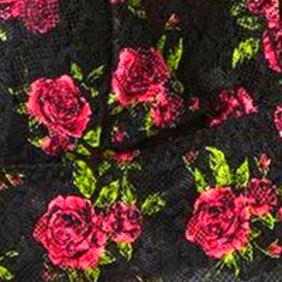 ❤️NWT VINTAGE TORRID LINGERIE - LIGHTLY LINED XO LACE LONGLINE BRALETTE FLORAL - Picture 2 of 12